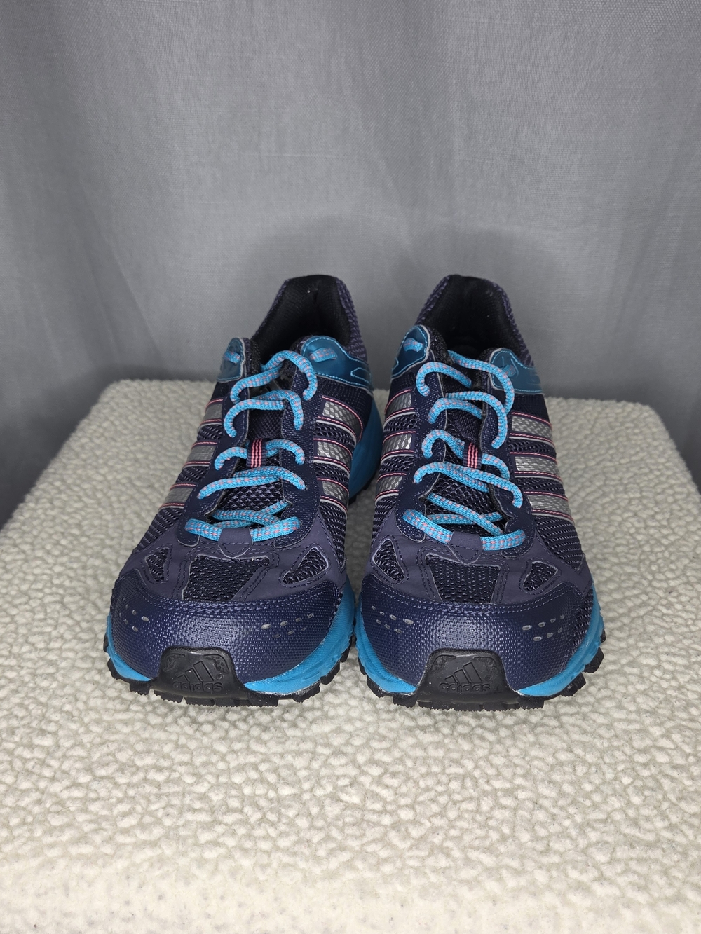 Women's Adidas Navy & Blue Running Shoes Size 7.5
